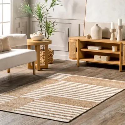Home Office Laran Modern Area Rug by Venn Design