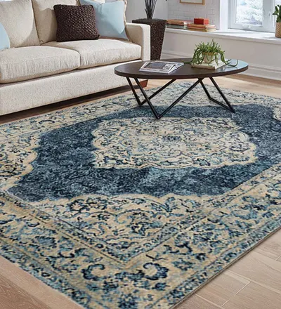 Home Office Caspian Traditional Area Rug by Venn Design