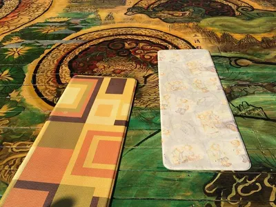 New Multi-Purpose Yellow Three Core Table Bedspread Tapestry by Devivision