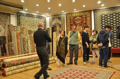 Hand Woven Special Production Rare Checkered Sweater Kayseri Wool Carpet by Devivision