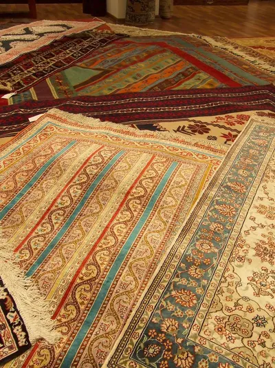 Kashmir Silk Carpet