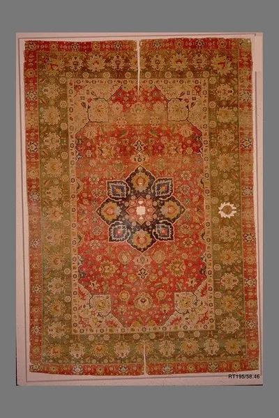 Oushak Knotted Rug For Luxury Living Room by Aman Carpet