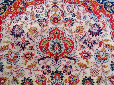 Jaipur Bright Colorful Floral Bedsheet by Aditya Consultant