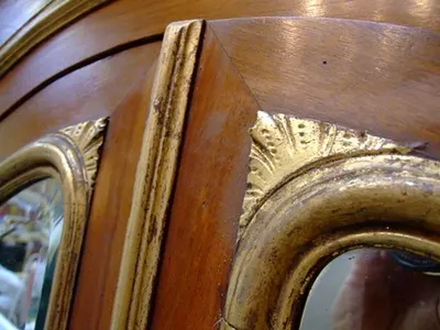 The Versaille Gold Carved Wall Mirror