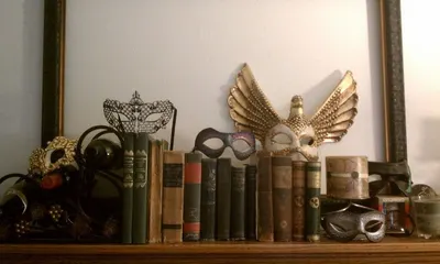 Vintage Shelf with Wings Wall shelf by Disoo Fashions