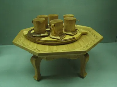 Indoor tea table