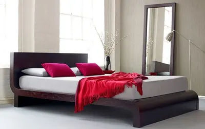 Wooden bed
