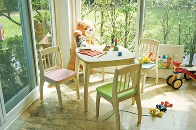 Wooden children table