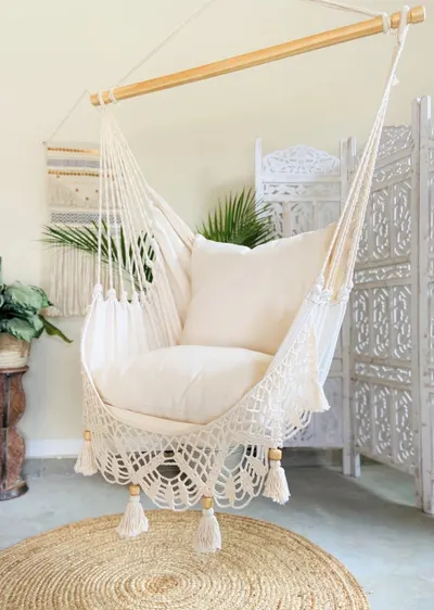 Wooden Carved Swing Rajasi