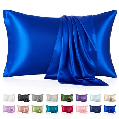 Cotton Satin Flat Sheet & Pillow Covers