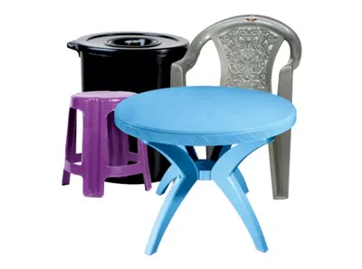 Plastic Chair Table Basket Basin Bottle
