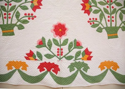 Applique wall hanging by Abbot Creations