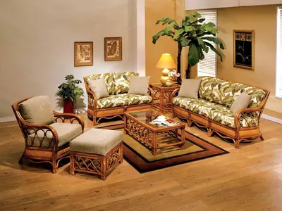 Water Hyacinth Sofa Set, Coffee Set