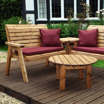 3 Pcs Foldable Acacia Wood Bistro Set by Nk Vietnam Import And Export Joint Stock Company