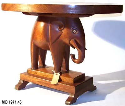 Wooden elephant