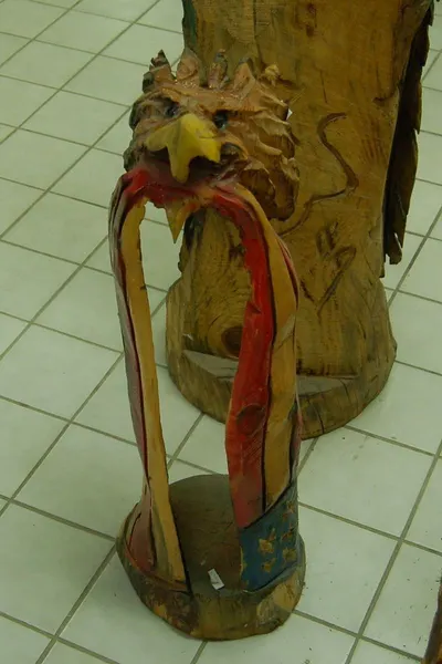 Animal carvings
