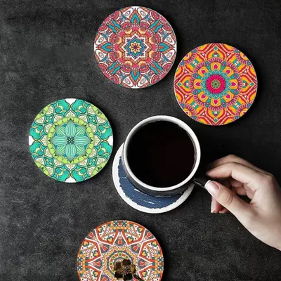 Coaster - Assorted Color In Mix Designs