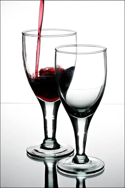 8 OZ PET Plastic Wine Glasses