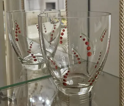 Decorated glass