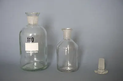 glass bottles