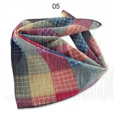 Men Winter Yarn Dyed 100%Wool Neck Scarves