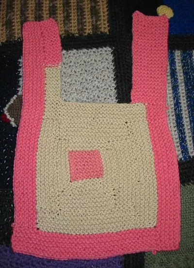 Cotton Shopping Tote With Colored Trim by Kamarhatty Co. Ltd