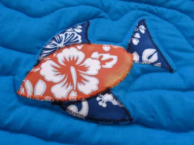 Cushion Covers - Fish Designs (embroidered)