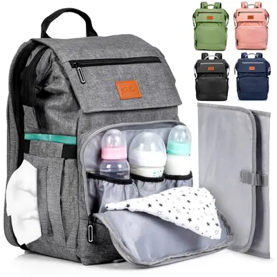 Diaper Bag Backpack 3-1 Foldable Baby Bag by Quanzhou Dingyi Import And Export Co., Ltd.