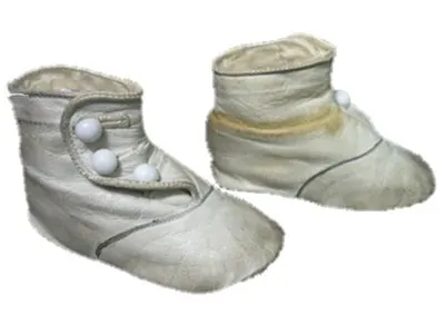 Prewalker Pure Gray Color Soft Baby Shoes