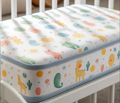 100% Cotton Soft Baby Mattress Cover Protector