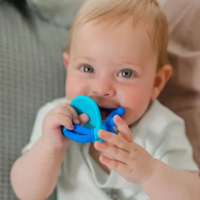 BPA Free Teether Sensory Toys Cute Fox Shape Baby Silicone Teething Toy Food Grade Teether
