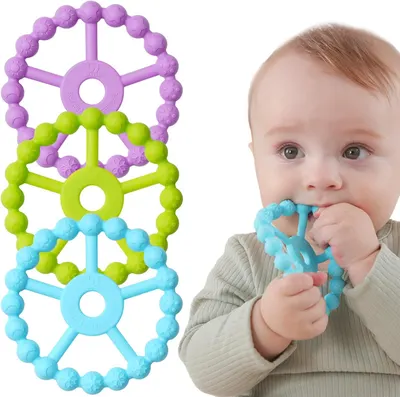 Plush Soft Teethering Rattle Toy
