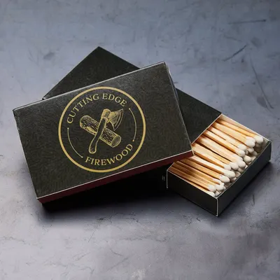 Kitchen / Barbeque Wooden Match Box by Lavish World Trade