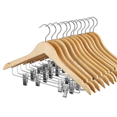 Wooden hanger by Lindon Co., Ltd.