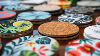 Lacquer coasters