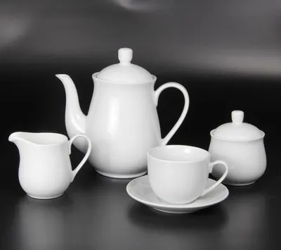 Porcelain tea set