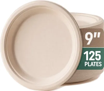 Bagasse Pulp Plates