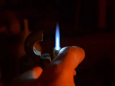 Flash candle