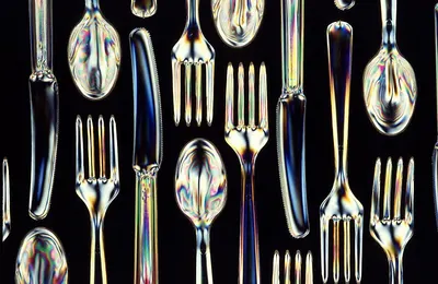 16pcs Rainbow S.S Flatware Set