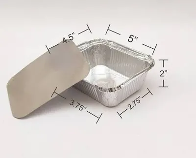 St. Steel Square Serving Bowl