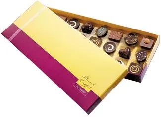 French Chocolate Truffles, 100 g carton box