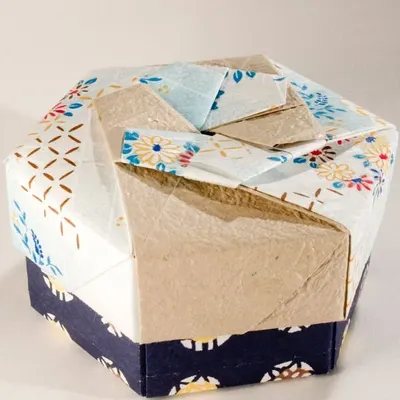 Handmade paper boxes