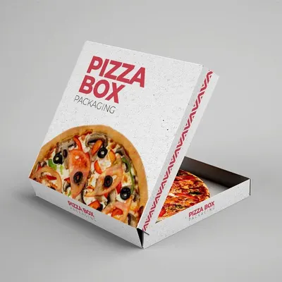 Pizza Delivery Box In Corrugated Paper