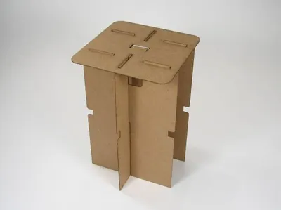 Square Plain Tall Cake Box