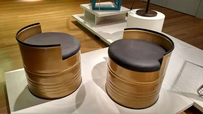 Kamer Pouf / ottoman by Inaks