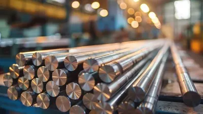 Titanium Round Bar by Manan steel and metals