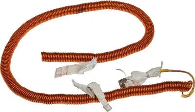 ESD Dual Coiled Cord Elastic Wrist Strap