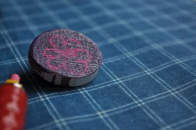 Woven print label