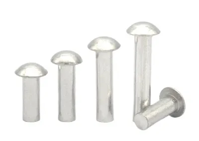 Electrical contact rivet, electric contact rivet