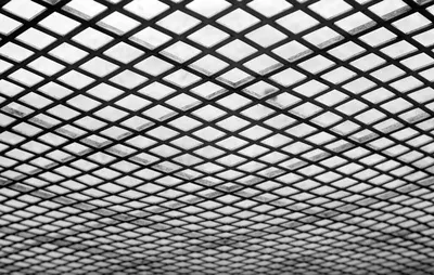 Aluminium cell ceiling
